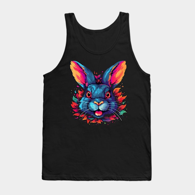 Rabbit Smiling Tank Top by JH Mart